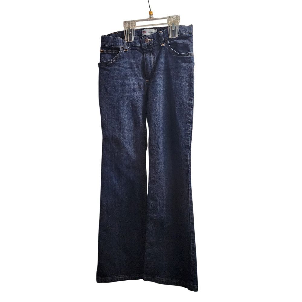 Levi's Classic Boot Cut Dark Wash Denim Jeans‎ Kids Size 12